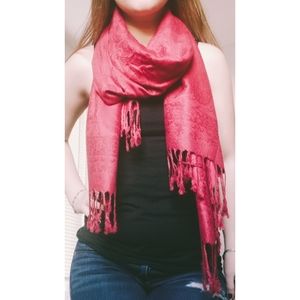 CASHMERE Red Scarf